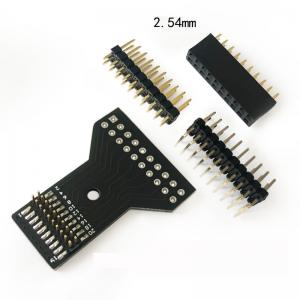 1.27mm Female to 2.00mm 2.54 mm Male Pin Headers Adapter PCB Board