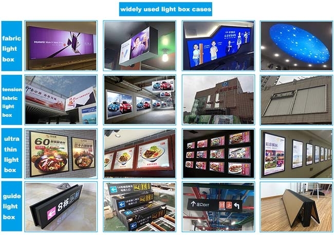 Customized Outdoor Light Box Advertising Light Boxes High Printing Accuracy and Durability 1