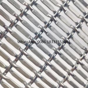 Brass Color Finsh Stainless Steel Wire Mesh Inserts For Cabinet