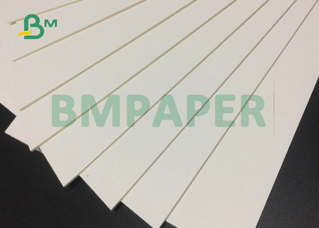  0.5mm 0.6mm 0.7mm Ivory White Beermat Coaster Board For Paper Coasters 
