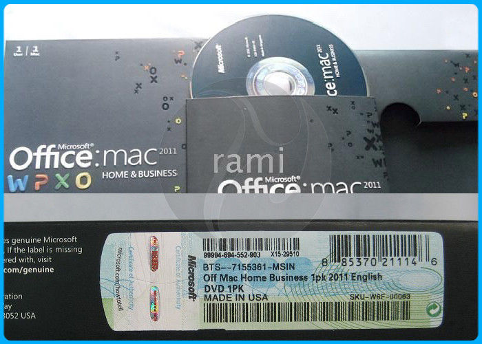 microsoft office for mac 2011 license key