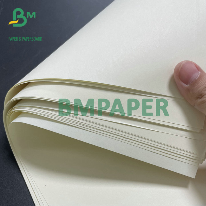 Sheet Packing 65g 70g Cream Offset Paper Uncoated For Notebook Printing