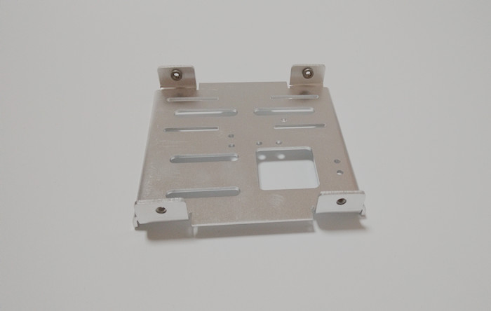 ROHS natural color anodized aluminum stamping bracket camera bracket