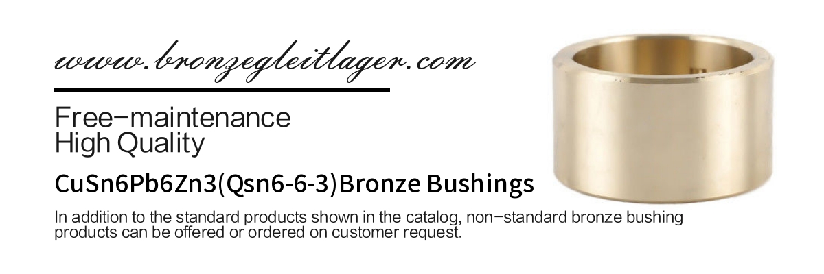 CuSn6Pb6Zn3(Qsn6-6-3) Bronze Bushings