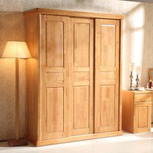 Waterproof Wood Grain Laminated Mdf Board Wardrobe Cabinets For