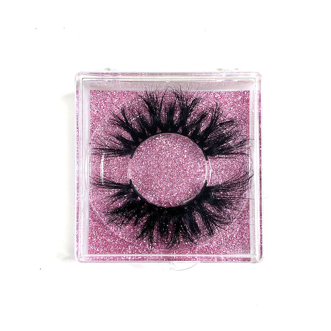 3D False Lashes Private Label Packaging Faux mink lashes-15-20mm 11