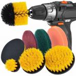 Polypropylene Power Drill Scrubber Brush Set Electric Drill Cleaning Brush Tools 420g
