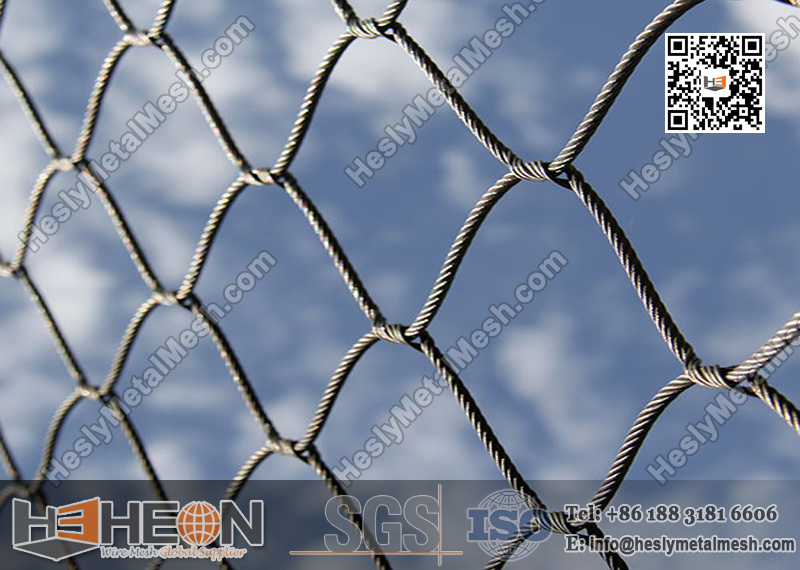stainless steel woven cable net
