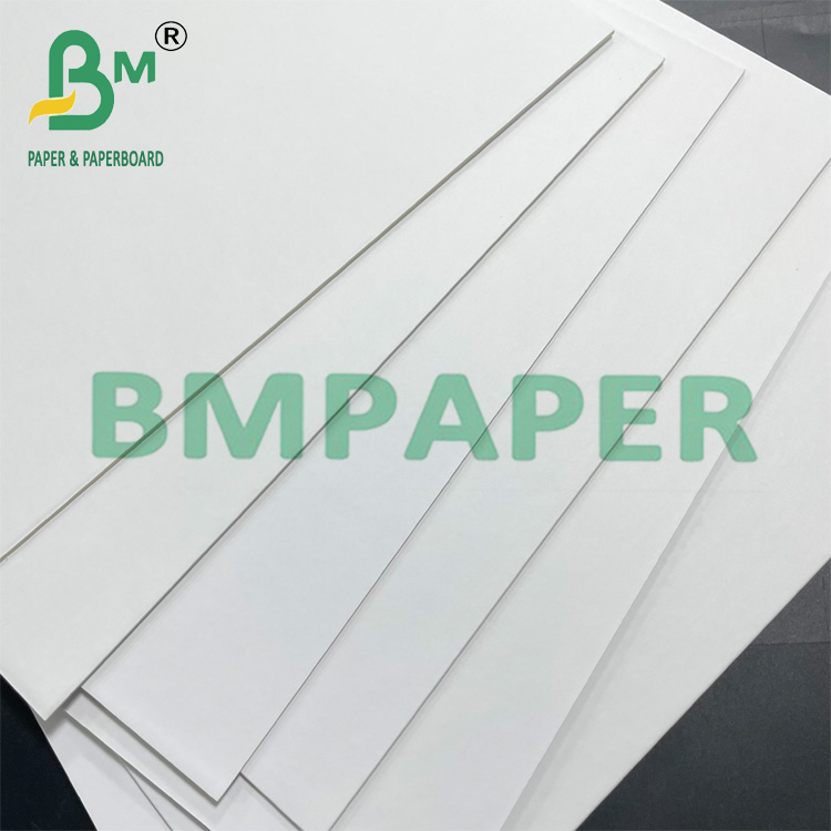 1.4mm 1.6mm White Absorbent Coaster Paper Board For Drinks 420x620mm