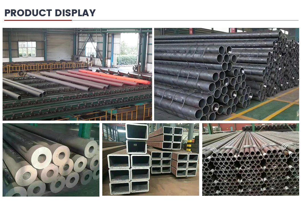 Door and Window Frames 160mm*160mm*6mm 160mm*160mm*8mm 6m 12m Factory Direct Supply S235j2 Seamless Square Tube