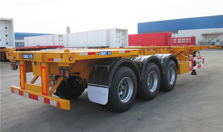 Aluminum Alloy Skeleton 45FT Container Trailer Chassis