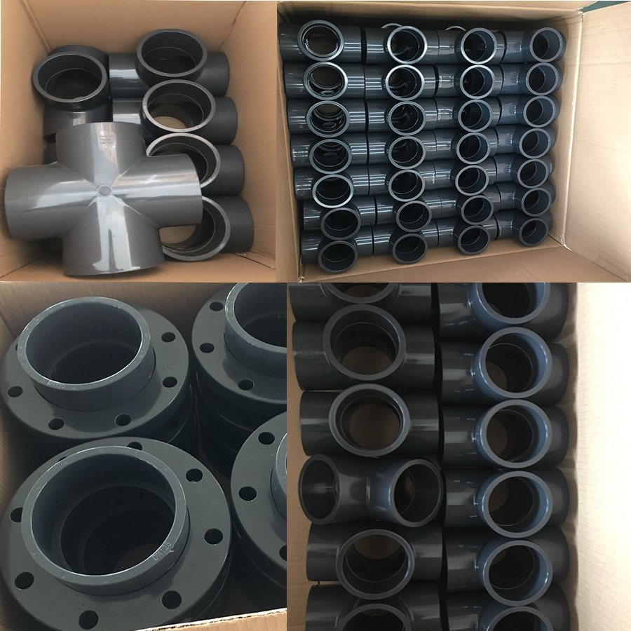 DIN PVC Pipe Fitting Van Stone Flange for Water Supply