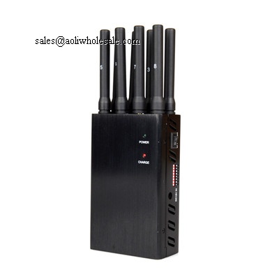 Wholesale 8 antenna CDMA GSM DCS PCS GLONASS LOJACK 3G 4G GPS WIFI signal jammer