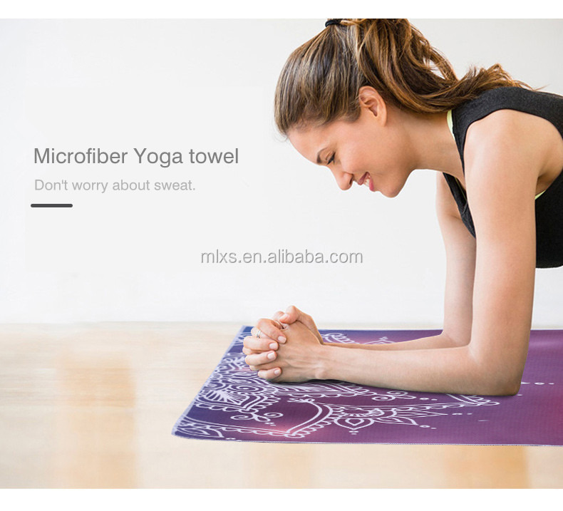 Luming YM-009 Manufacture of Yoga Mat Eco-Friendly Natural Rubber Yoga Pilates Exercise Mat