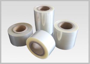 China Soft PVC Heat Shrink Film Rolls 45% ~ 50% Shrinkage  For Label Printing on sale 