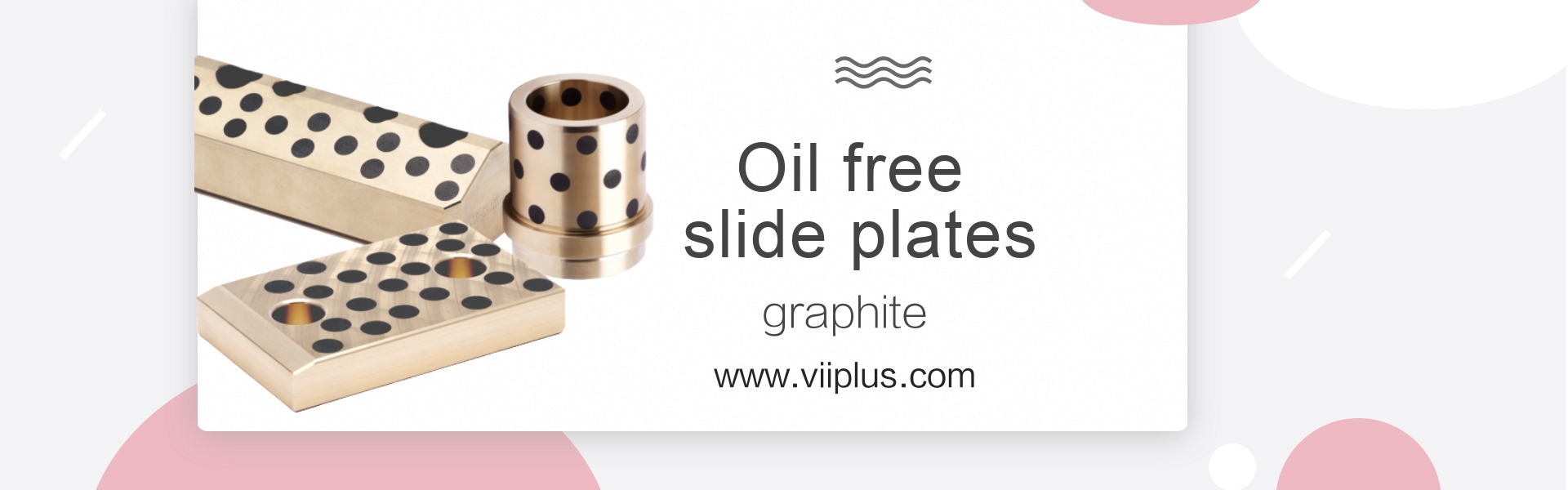 Oil free slide plates