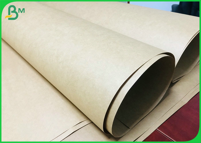 Hard burst strength Rice Wrapping 80G 90G Uncoated Brown Papel Kraft Roll