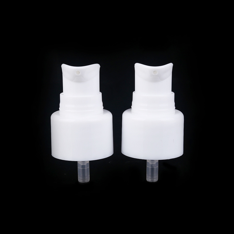 Cosmetic White Black Lotion Cream Treatment Pump 18/415 20/400 20/410 for Skincare Essential Oil Glass Bottle