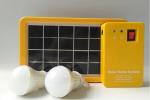 3W Lithium Solar Energy Small System 2 Light Bulb Light Outdoor Camping Travel Light