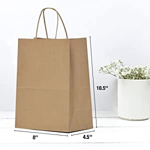 gift bags bulk gift bags with handles brown paper bags with handles kraft paper bags shopping bags