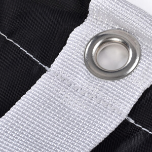 laundry bag grommet shoulder strap nylon breathable tear resistant durable machine washable clothes