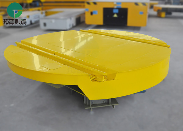 Steel Mill Electric Turntable Transfer Cart