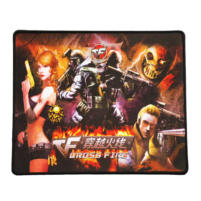 Minglu GMP-017 Popular OEM Rubber Computer Game mouse pad Rubber Game mat