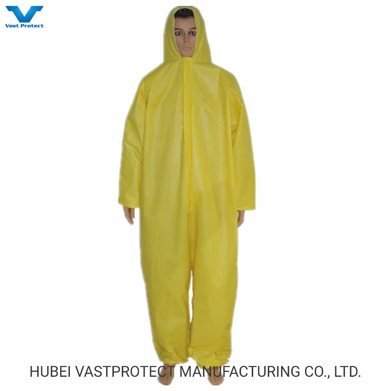 Breathable Waterproof Disposable Coverall Suit