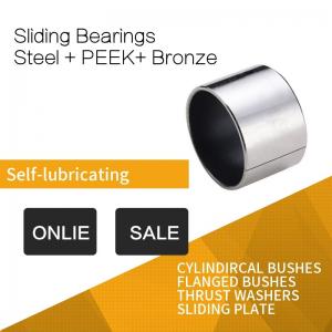 China PEEK Sleeve Bushings For Gear Unit , Hydro Engine & High Pressure Injection Pump on sale 