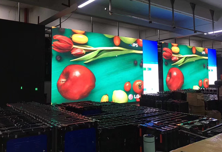 Cheap price indoor P3.91 rental led screen panel 500x500mm cabinet led video wall