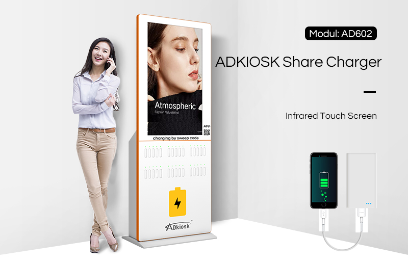 Sharing charger kiosk
