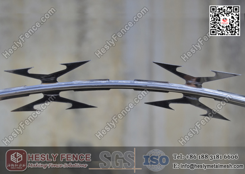 butterfly CBT-60 razor wire fencing
