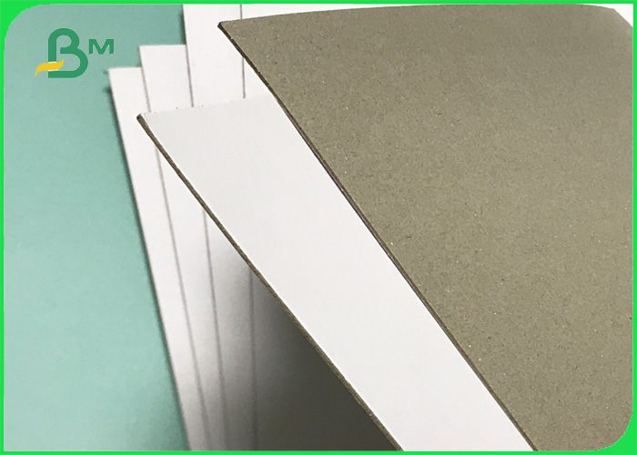 Recycled white paperboard 1.2mm 1.5mm thick C1S Laminated Duplex Board Sheets 
