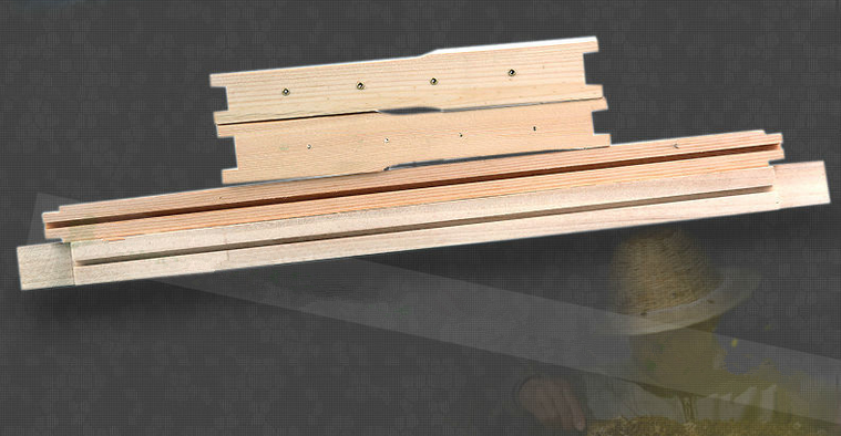 hot sale American standard fir wooden beehive frame