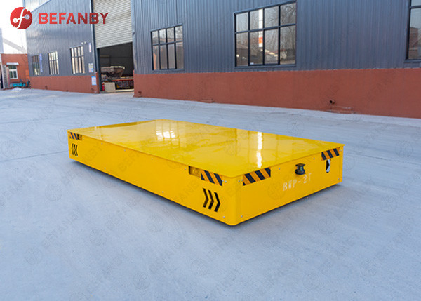 Automatic Battery Trackless Transfer Trolley