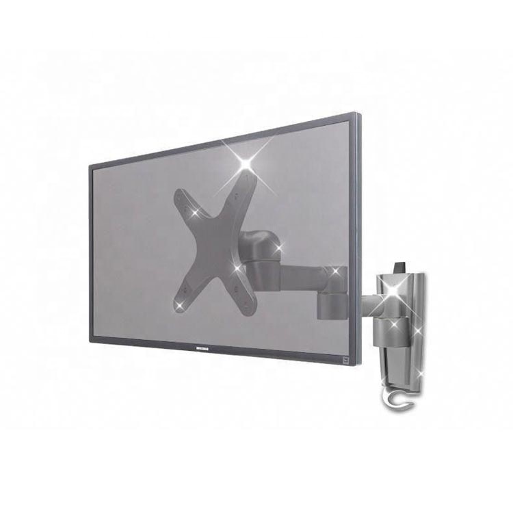 Spray Coating Aluminum Die Casting for LED TV Wall Mount Display Bracket