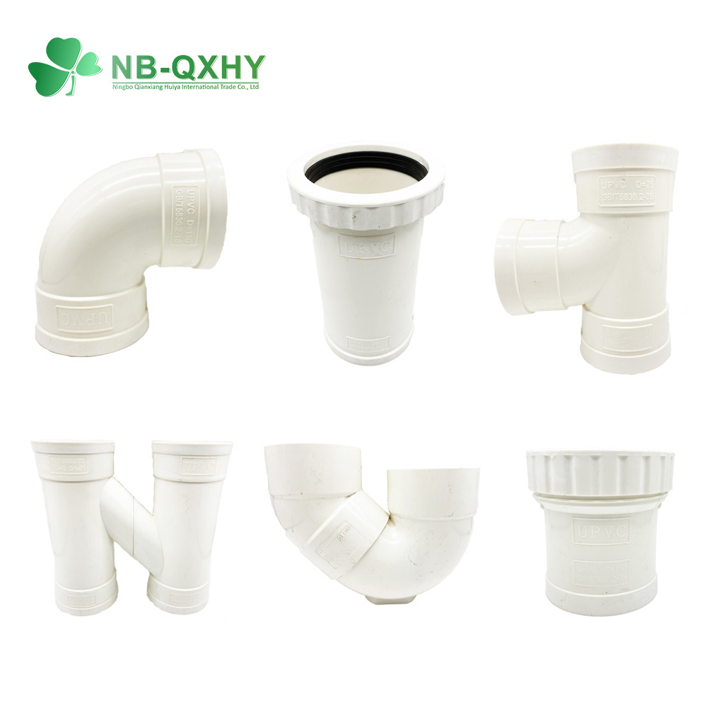 Plastic PVC Irrigation Drainage Pipe Fittings Three Dimensional Cross Tee for Same-Layer Whirlpool