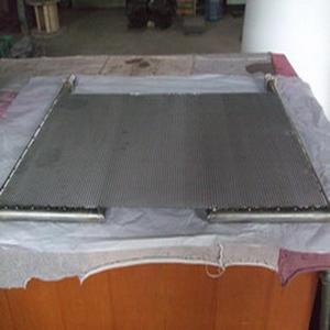 China Titanium anode used for Sodium Hypochlorite Generator for electrolysis anode for boiler platinum plated titanium anode on sale 