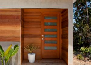 Modern Residential Solid Wood Interior Doors Waterproof