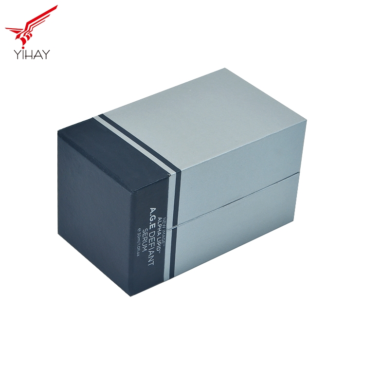Free sample Fashion design cosmetic packing box, magnetic door open cardboard box manufacturers