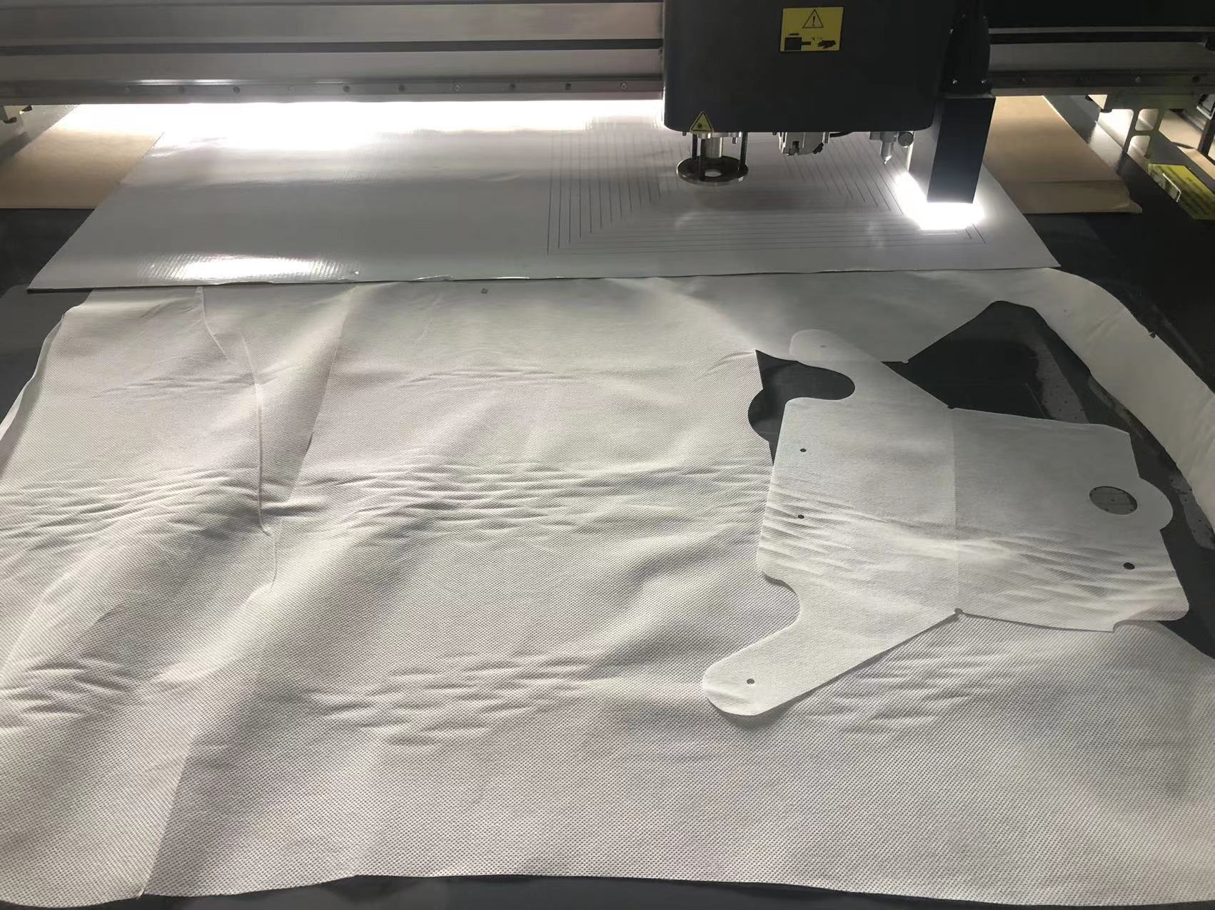 Non-Woven Fabric Blade Knife CNC Cutting Machine Plotter Equipment