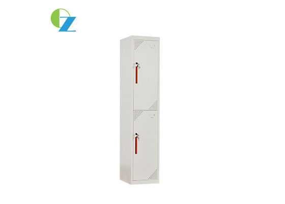 Vertical Steel Wardrobe Lockers 2 Door For Office / School / Hotel / Hospital 1