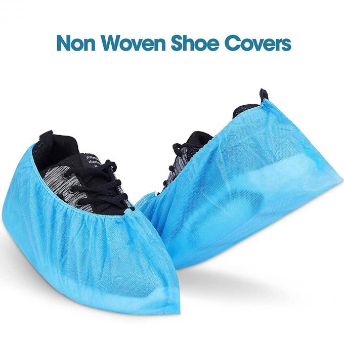 Disposable Non Woven Boot Cover Non Slip Booties Coverings 1