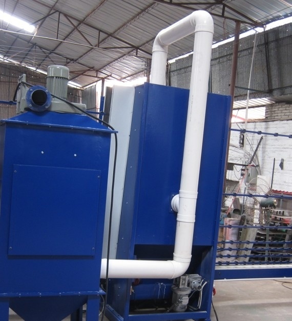Vertical and Horizontal Glass Sandblasting Machine, Frosting Glass Machine 1600