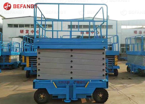 Self-Propelled Mobile Electric Scissor Lift Table