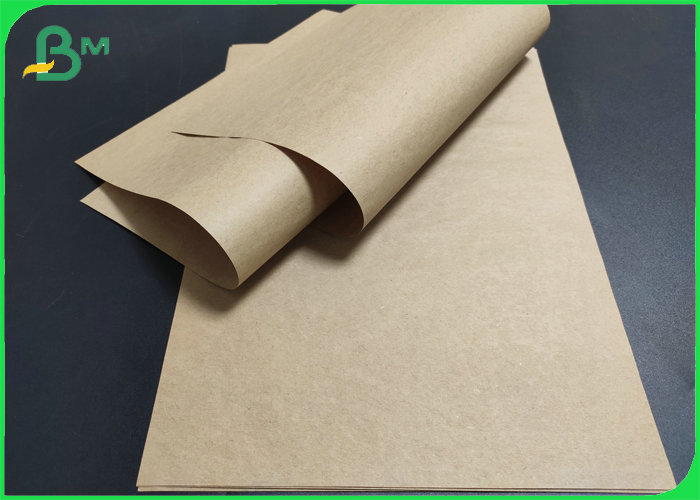 50gsm - 120gsm Uncoated Kraft Paper Durable Recyclable Handbags Material Paper Rolls