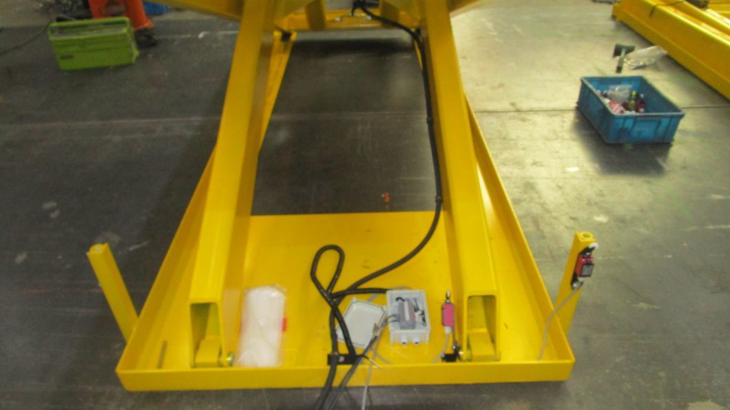 Stationary Electric Hydraulic Single Scissor Lift Table Platform Cargo Lift