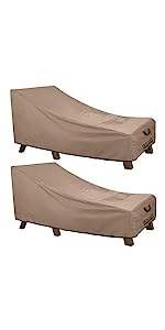 Lounge Chair Cover 2 Pack
