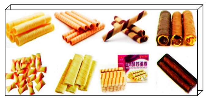 High Efficiency Egg Roll /Wafer Stick Production Line Machine Egg Roll/Wafer Stick Processing Line Equipment Machinery 5