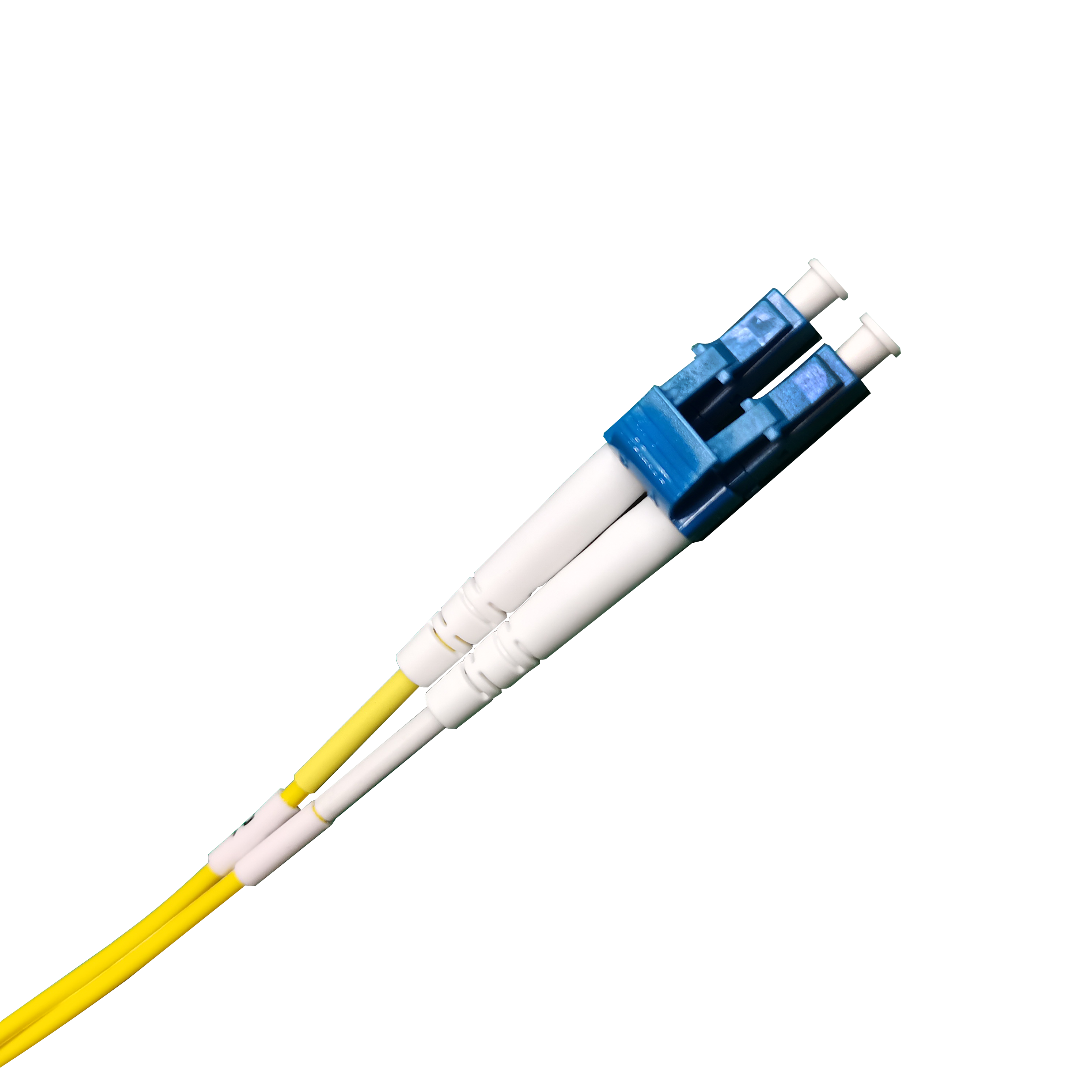 CATV PVC LC APC To LC APC Patch Cord Simplex Single Mode Fiber 5m 0